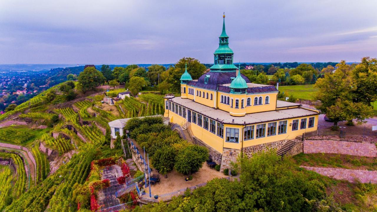 Spitzhaus Hotel Radebeul Kültér fotó