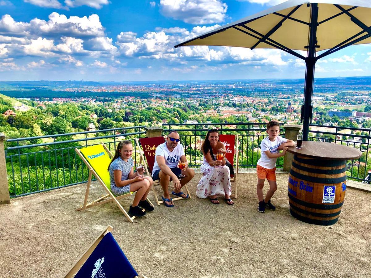Spitzhaus Hotel Radebeul Kültér fotó