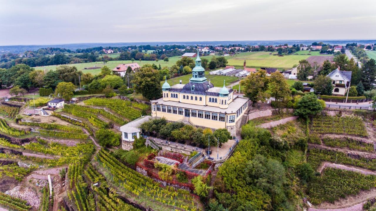 Spitzhaus Hotel Radebeul Kültér fotó